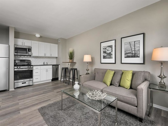 Open Kitchen and Living Area - 5550 S Dorchester