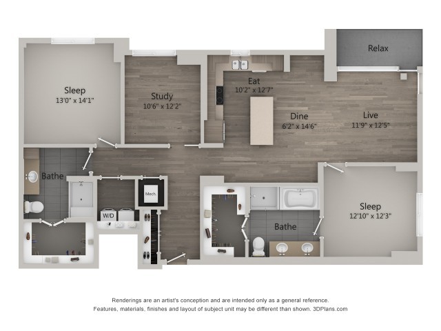 Floorplan - CATALYST Houston