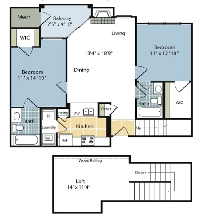 2BR/2BA - Bell Annapolis