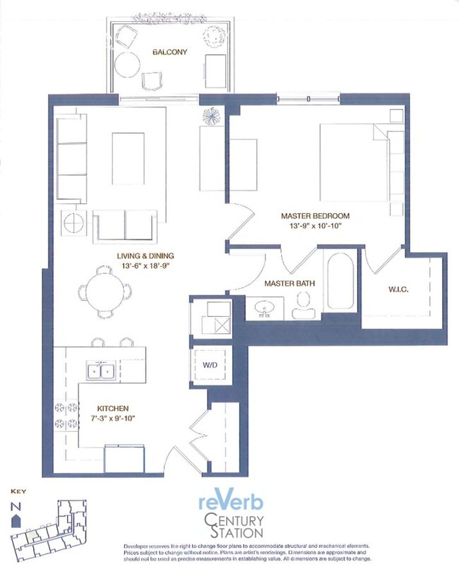 Primary Photo - ReVerb Century Station Apt! (3200 S Oak Park)