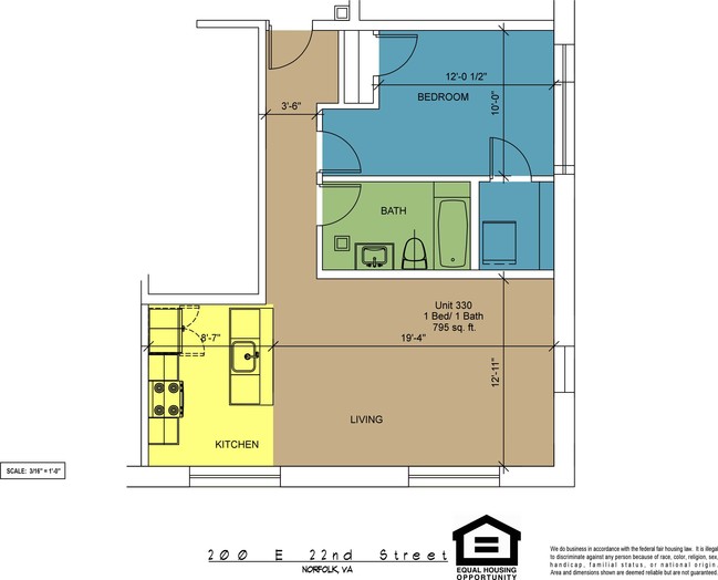 Floorplan - The Brightleaf Building