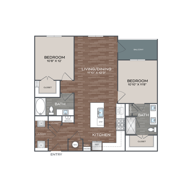 Floorplan - The Quincy at Kierland