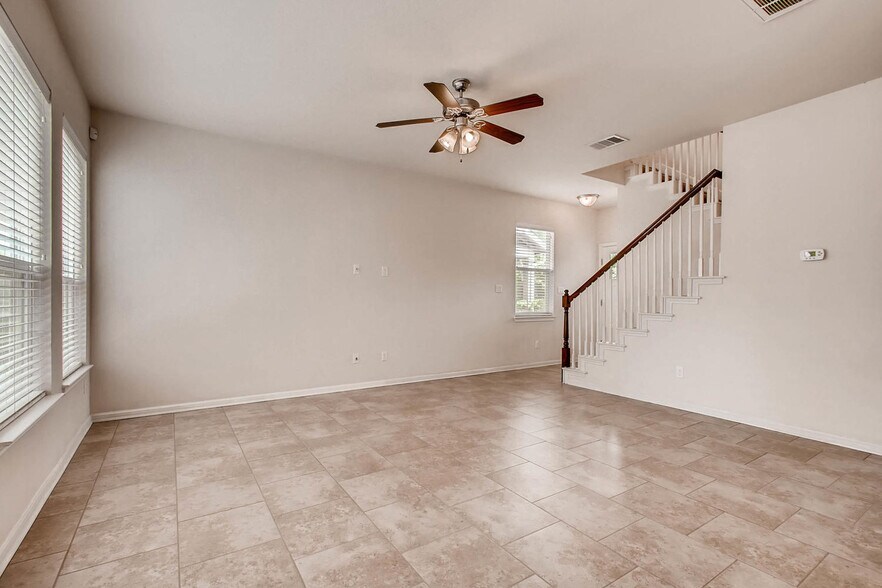 Living room with great tv spot. - 1813 Carlson Drive