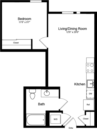Floorplan - Potrero 1010