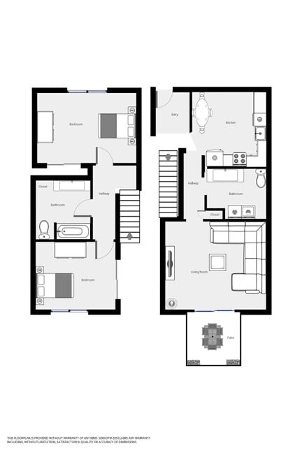 Floorplan - Heritage Crossing Townhome Apartments