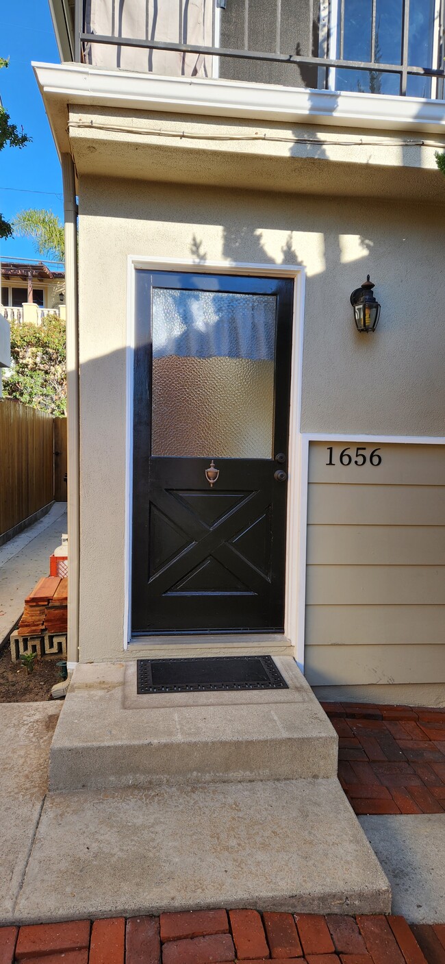 Front Door - 1656 Monterey Blvd