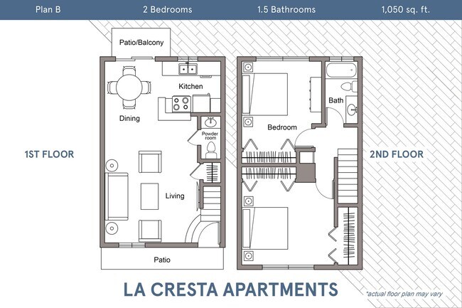 Floorplan - La Cresta Apartments