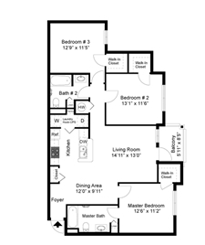 3BR/2BA - Booker Creek