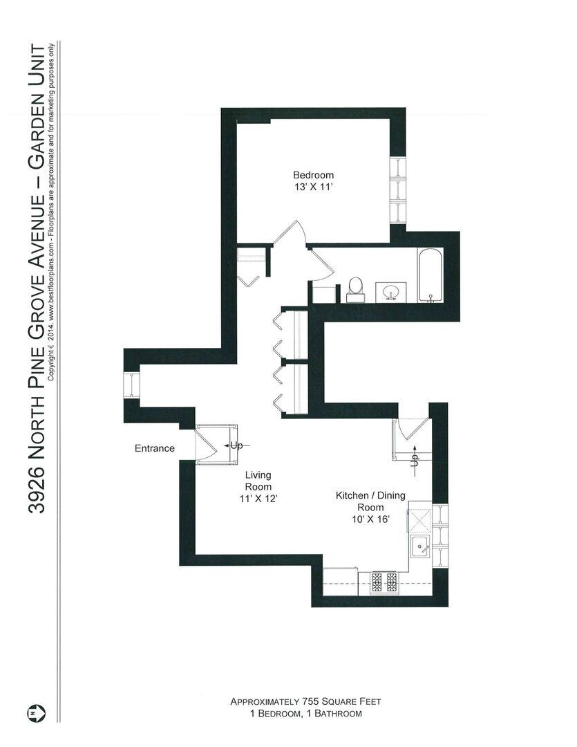 Building Photo - 3926 N Pine Grove Ave