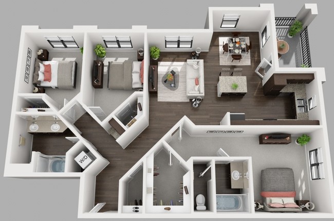 Floorplan - Solaire