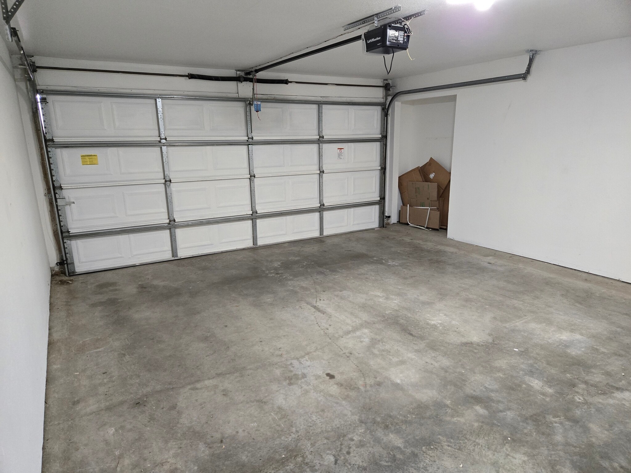 Double Car garage with storage area - 1022 Augusta Ln