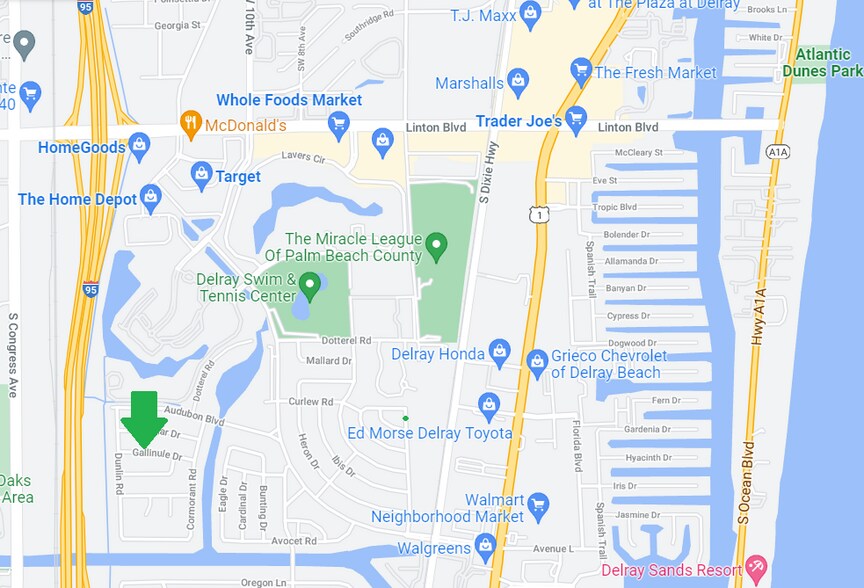 Map - 1523 Gallinule Dr