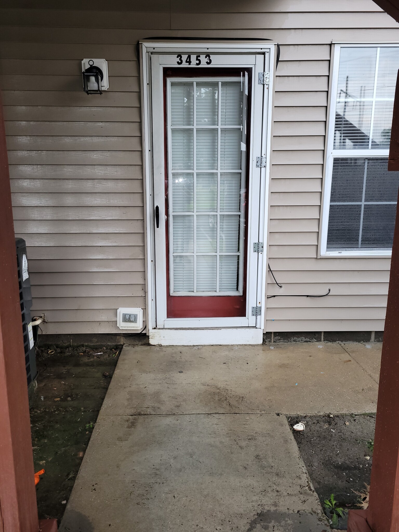 Back door - 3453 Clover Meadows Dr