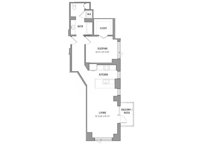 Floorplan - Residences at Addison Clark