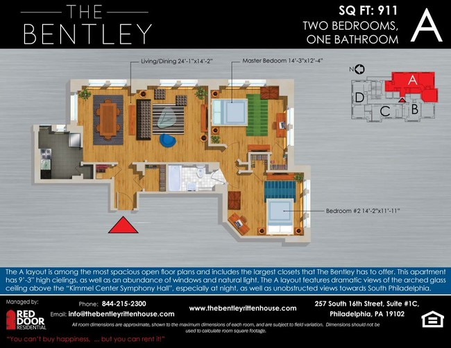 Floorplan - The Bentley