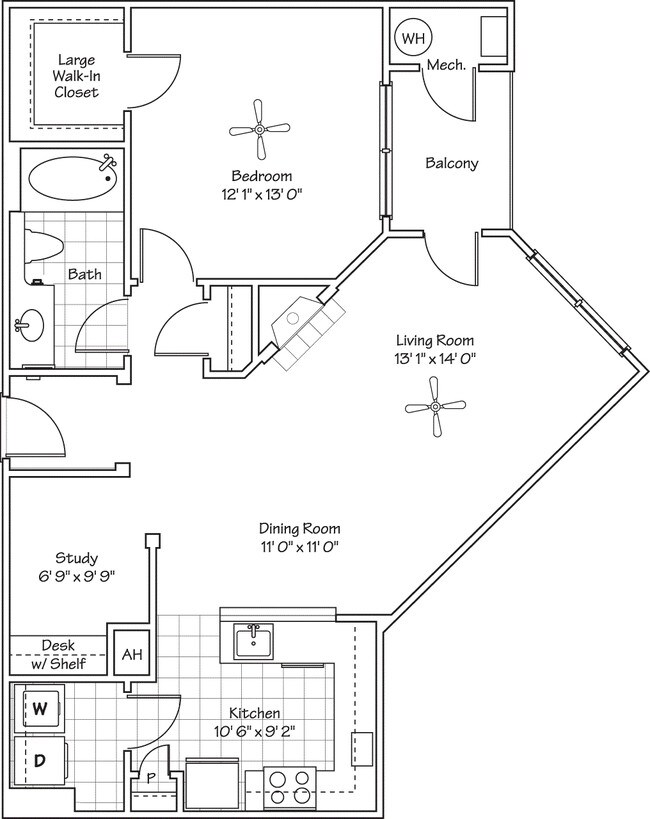 Floorplan - The Reserve at Eisenhower