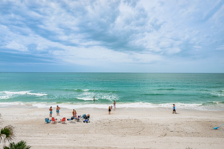 Center View from Master Balcony - 8432 W Gulf Blvd