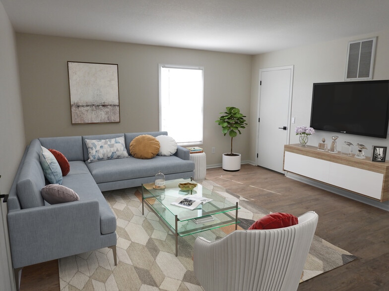 Two Bed, One Bath, Style 1 - Roachton Flats