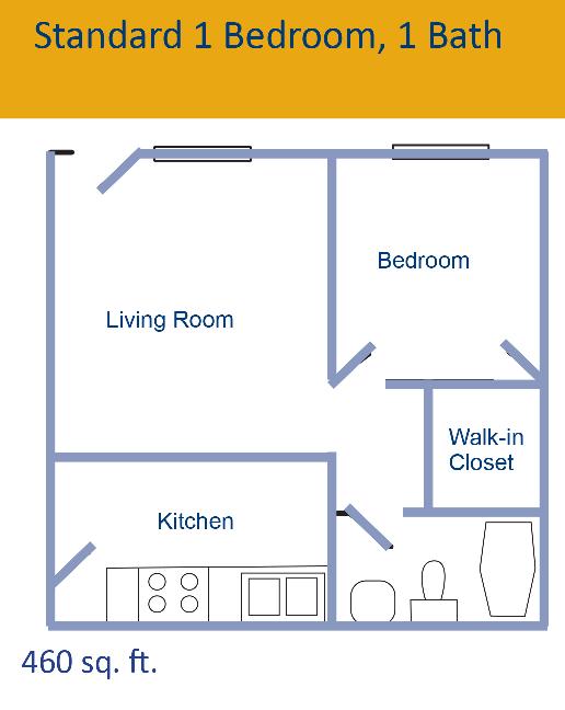 Floorplan - Somerset Place Apartments