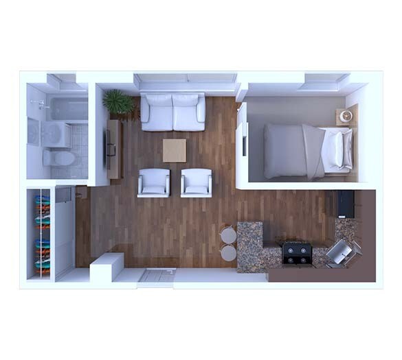 Floorplan - The Victorian Apartments