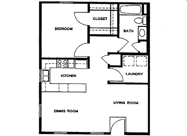 1BR/1BA - Bexley Ridge