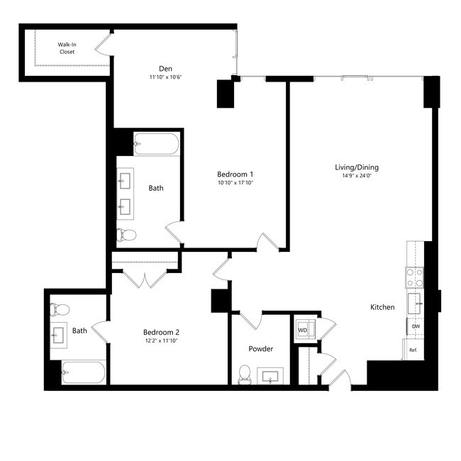 Floorplan - West Half