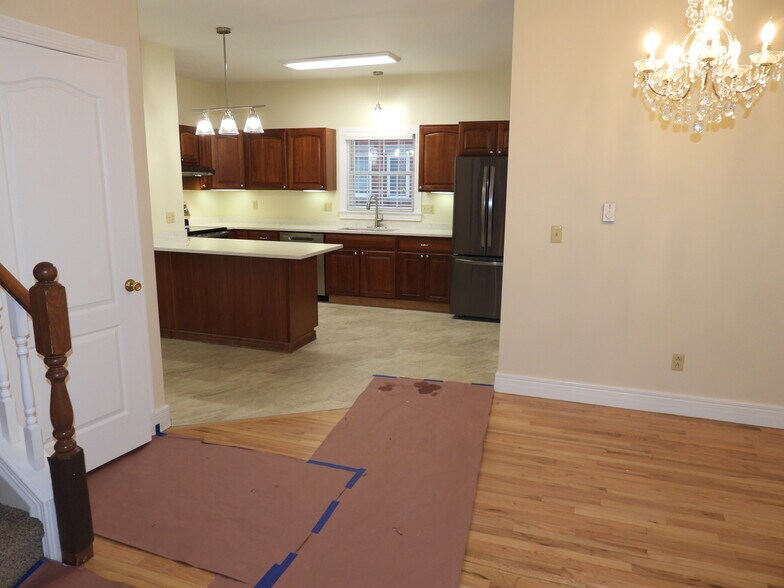 View From Living Room Looking Through The Dining Room Into The Kitchen - 73 Brinkerhoff St