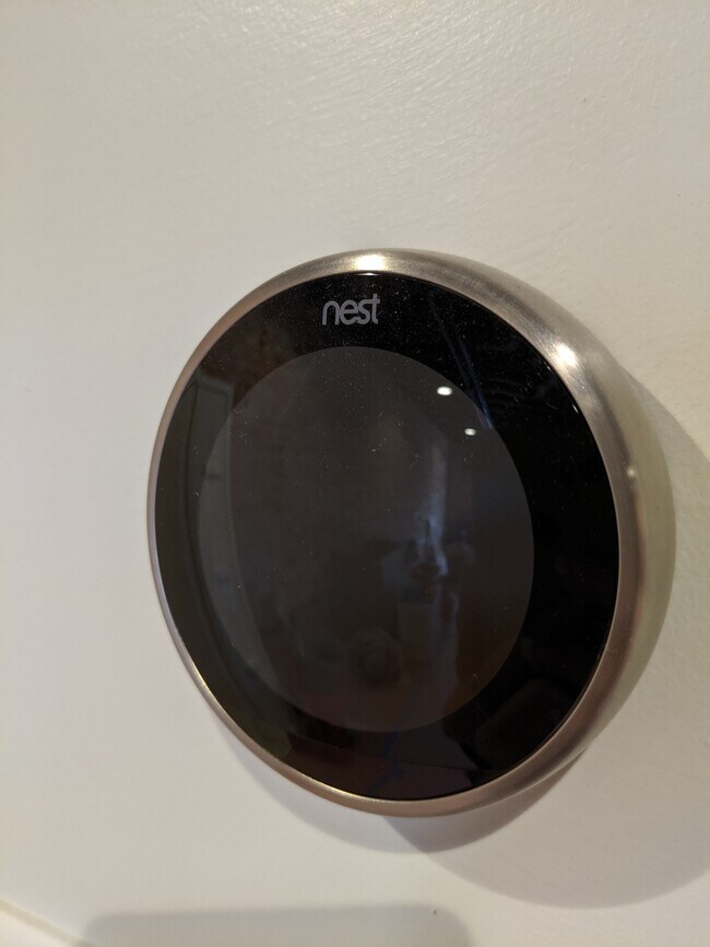 Nest thermostat that you will be able to access through your phone. - 130 E State St