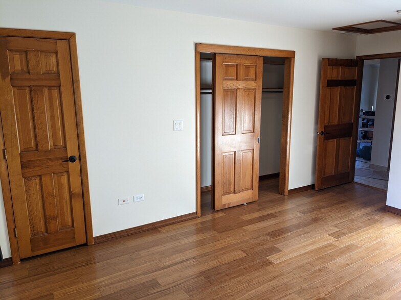 Bedroom has two closets. - 509 Algonquin Rd