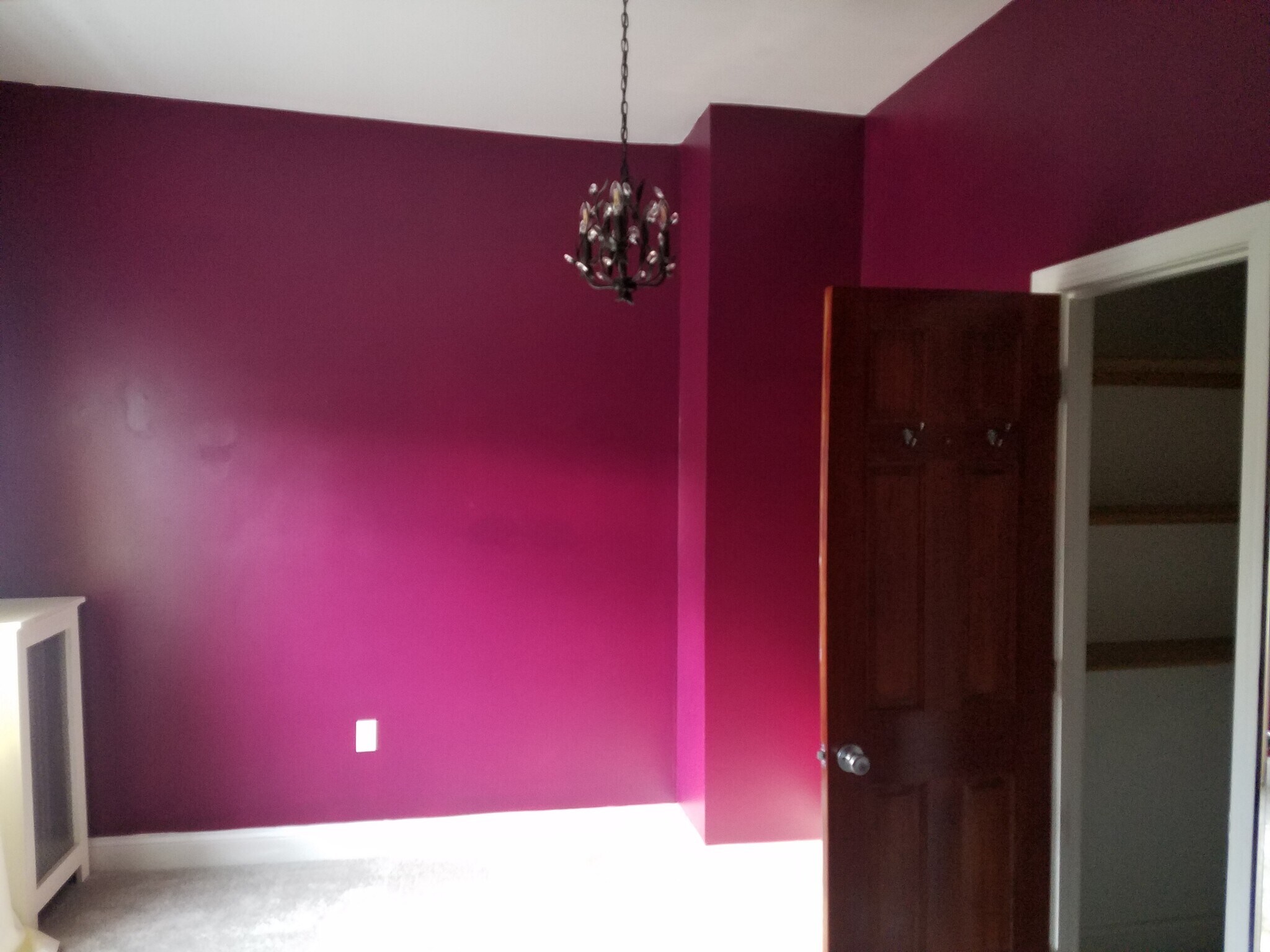 Bedroom 1 has been repainted a more neutral color since this photo was taken. - 9 Jay St