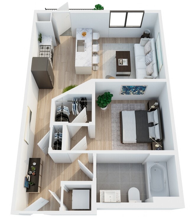 Floorplan - The Riviera on Semmes