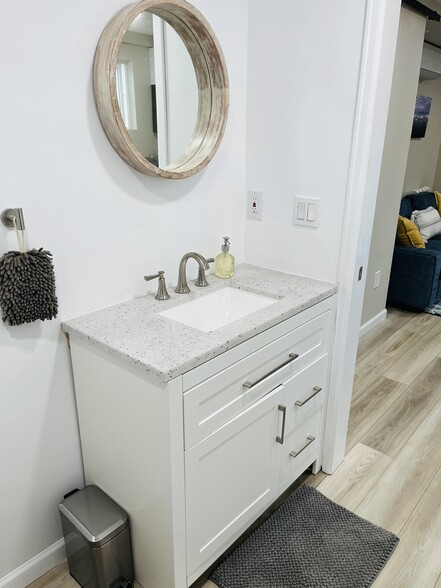 Bathroom vanity - 520 N Cedar St