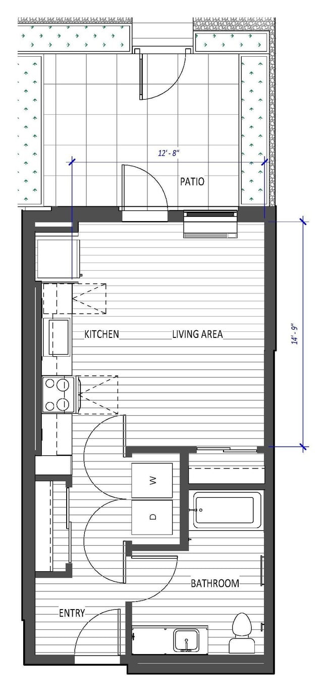 Floorplan - Hyas Point Apartments