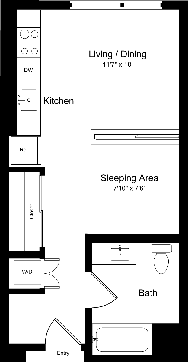Floorplan - One Henry Adams