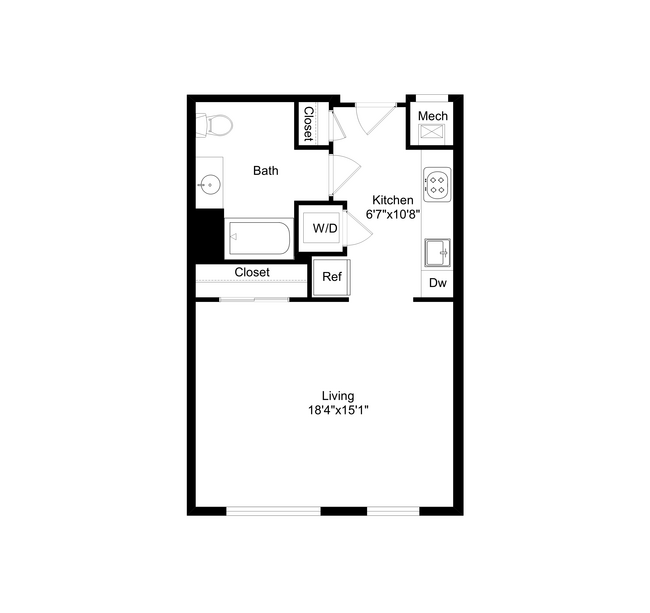 Floorplan - The Swift at Petworth Metro