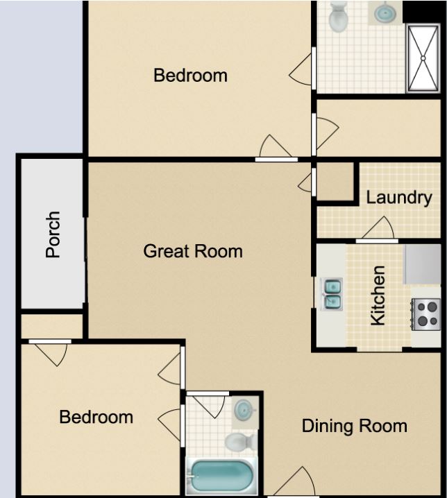 Floorplan - Willow Chase Cove