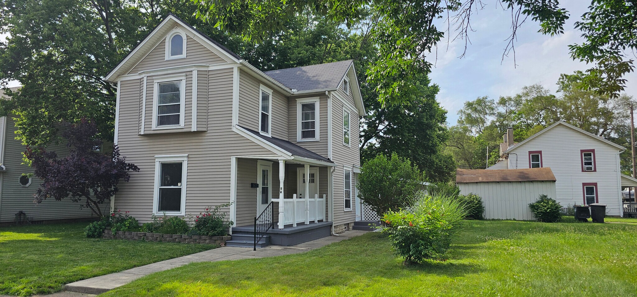 Front of House Angle - 9 W Pease Ave