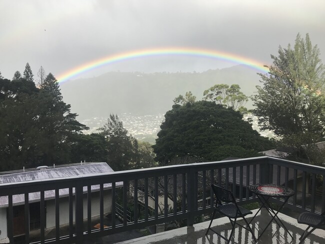 Manoa Valley rainbow. - 3321 Anoai Pl