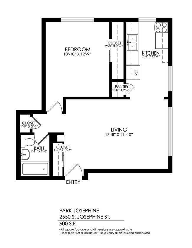 Floorplan - Park Josephine