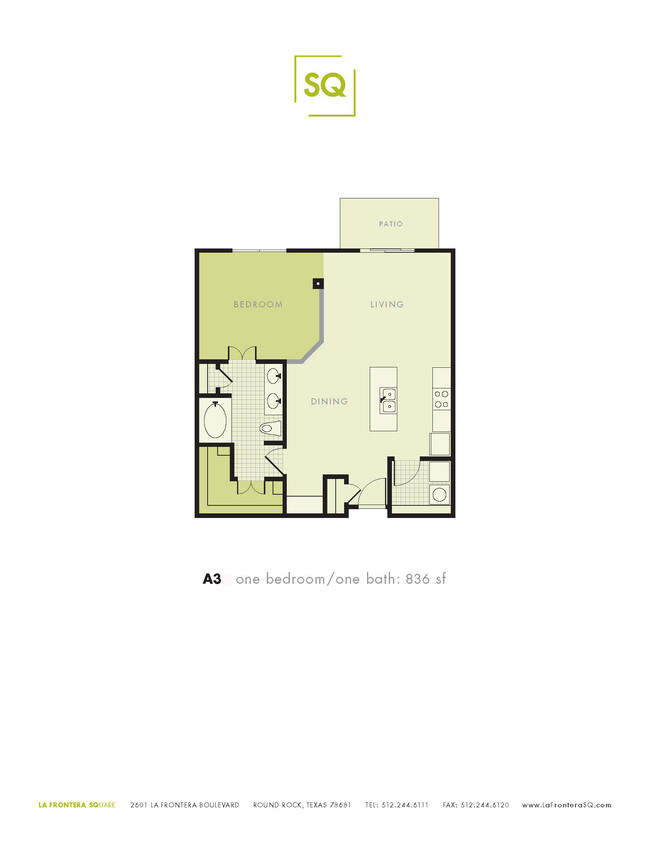 Floorplan - La Frontera Square