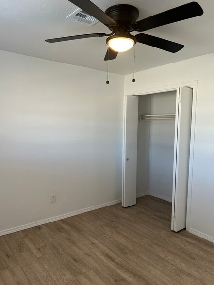 Bedroom #1 with Closet and Storage - 615 S 6th St