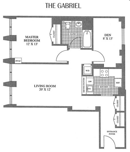 2BR/1BA - The Midtown