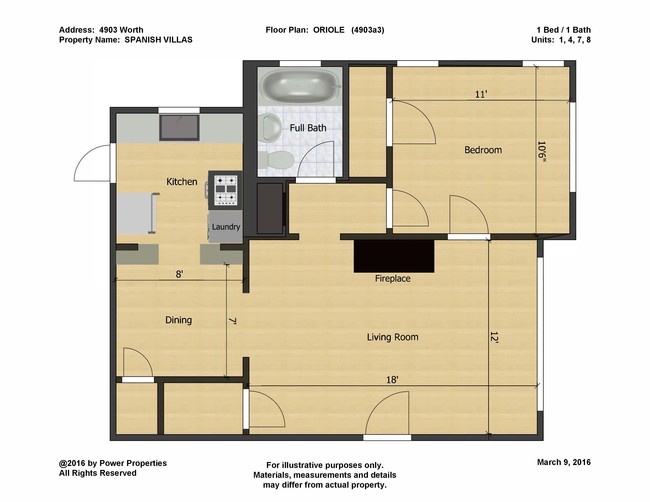 Floorplan - SPANISH VILLAS