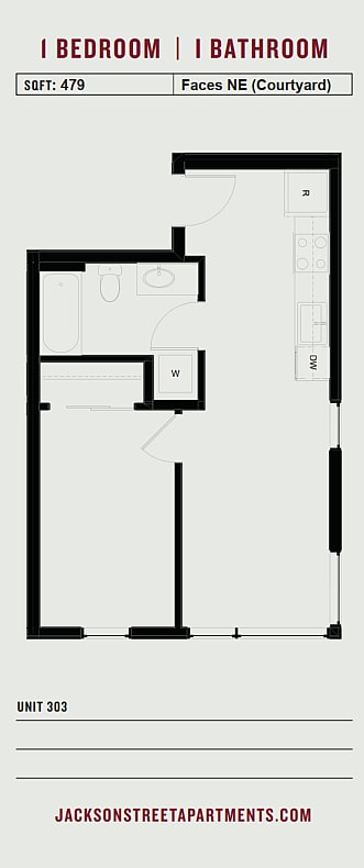 Floorplan - Jackson Street