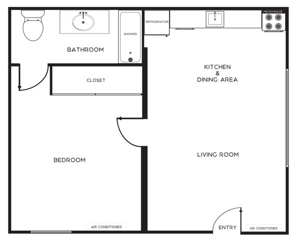 One Bedroom Apartments For Rent - ATMO Sahara