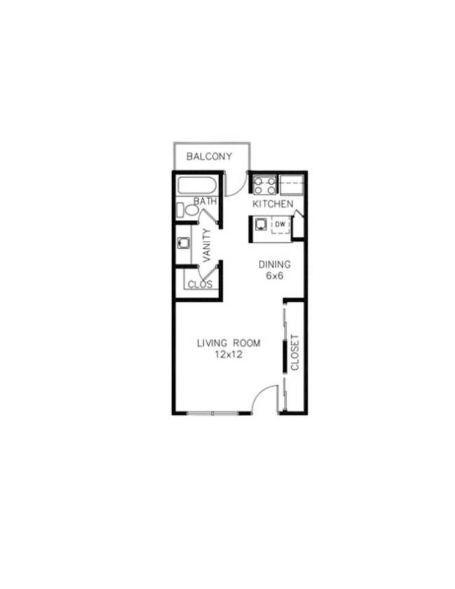 Floorplan - Prescott Luxury Apartments