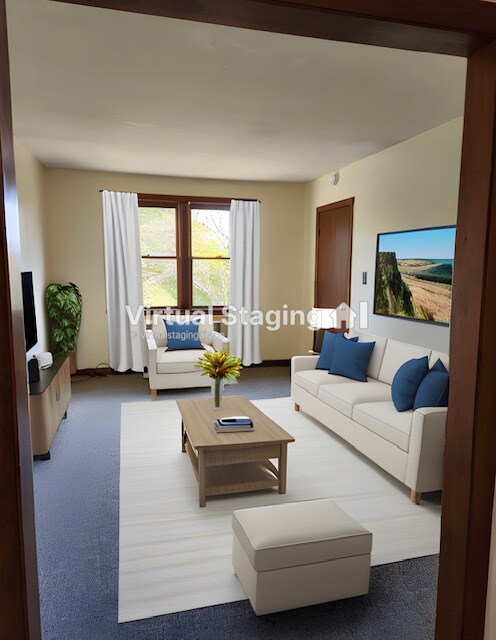 Virtual Staged Livingroom - 269 E Main St
