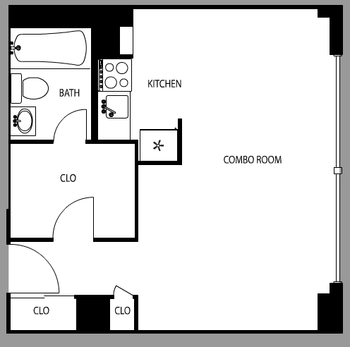 Studio - Riverwest Condominiums