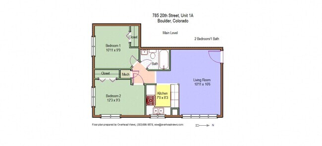 Floorplan - Cascade Apartments