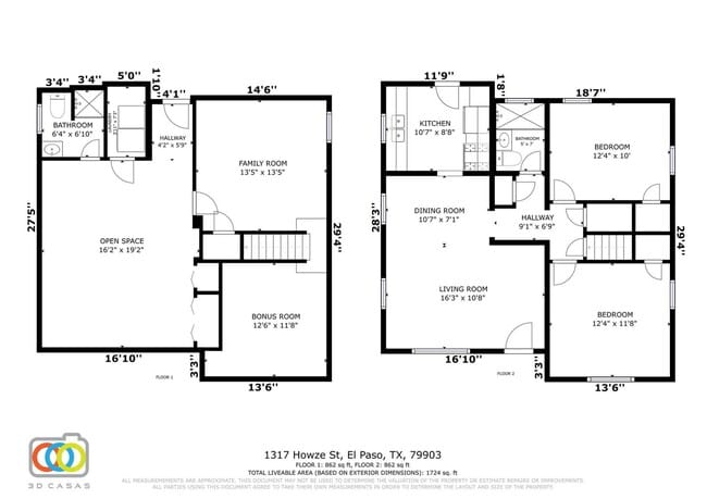 Building Photo - Charming 3 bedroom, 2 bath home in Central El Paso! Special No admin fee, $29 application fee!